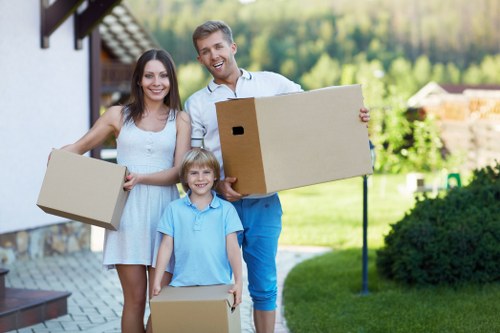 West London same day removals for a residential property
