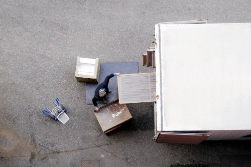 Removing old furniture from a flat in Shepherds Bush