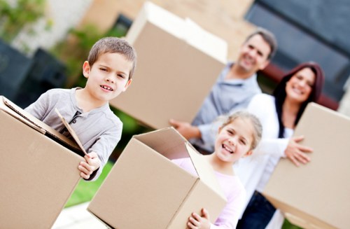Careful loading of furniture during a same day move