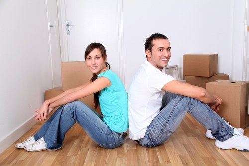 Protected transaction area for Shepherds Bush Movers payments
