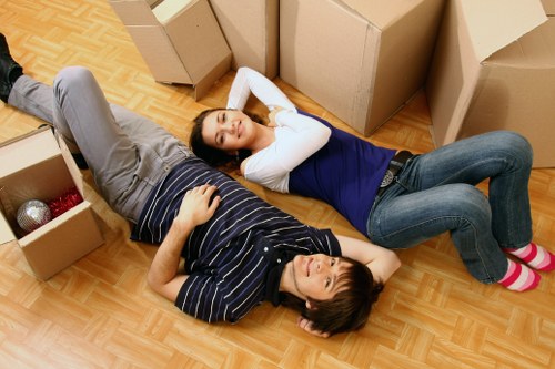 Professional packing of office equipment for a Shepherds Bush business move