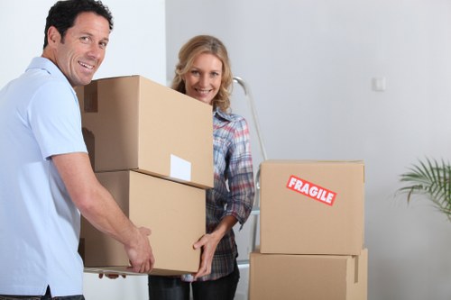 Commercial relocation truck service in West London near Shepherds Bush